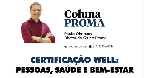 COLUNA | CERTIFICAÇÃO WELL: PESSOAS, SAÚDE E BEM-ESTAR