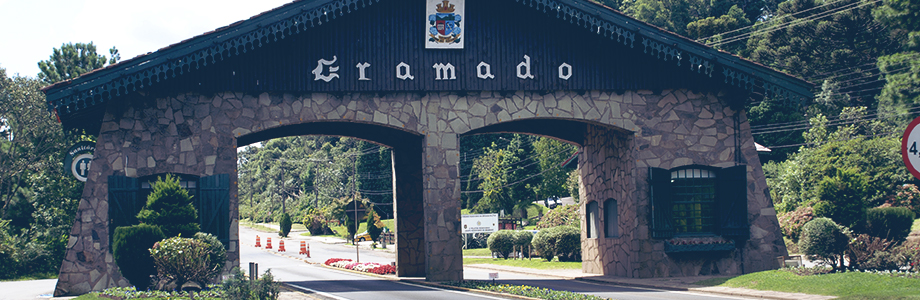 Arco de entrada da cidade de Gramado
